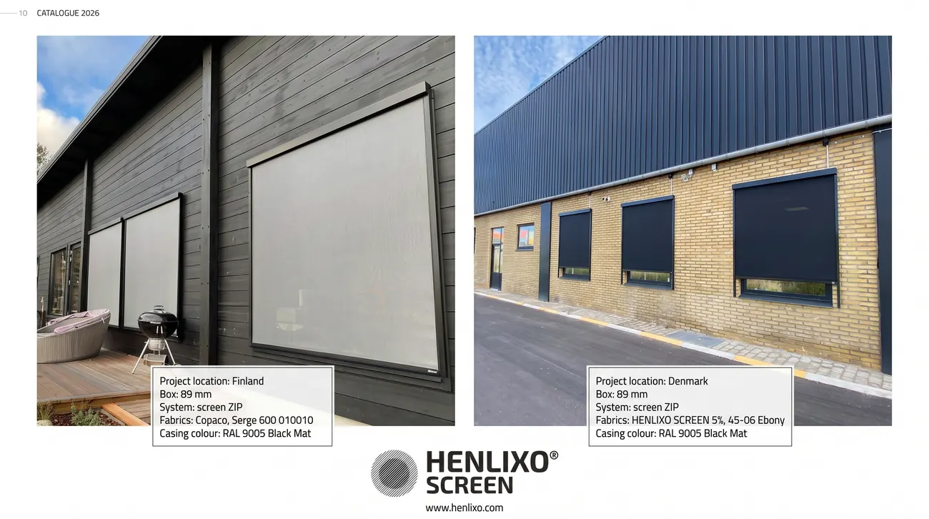 HENLIXO SCREEN ZIP side blind